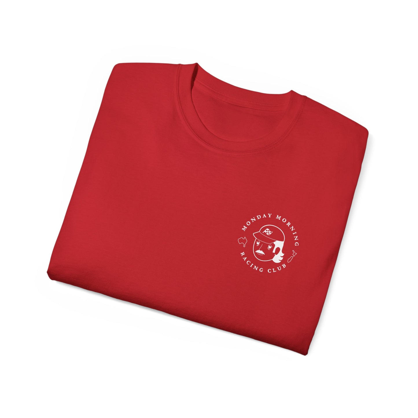 Monday Morning Racing Club Unisex Tee (Dude Logo)