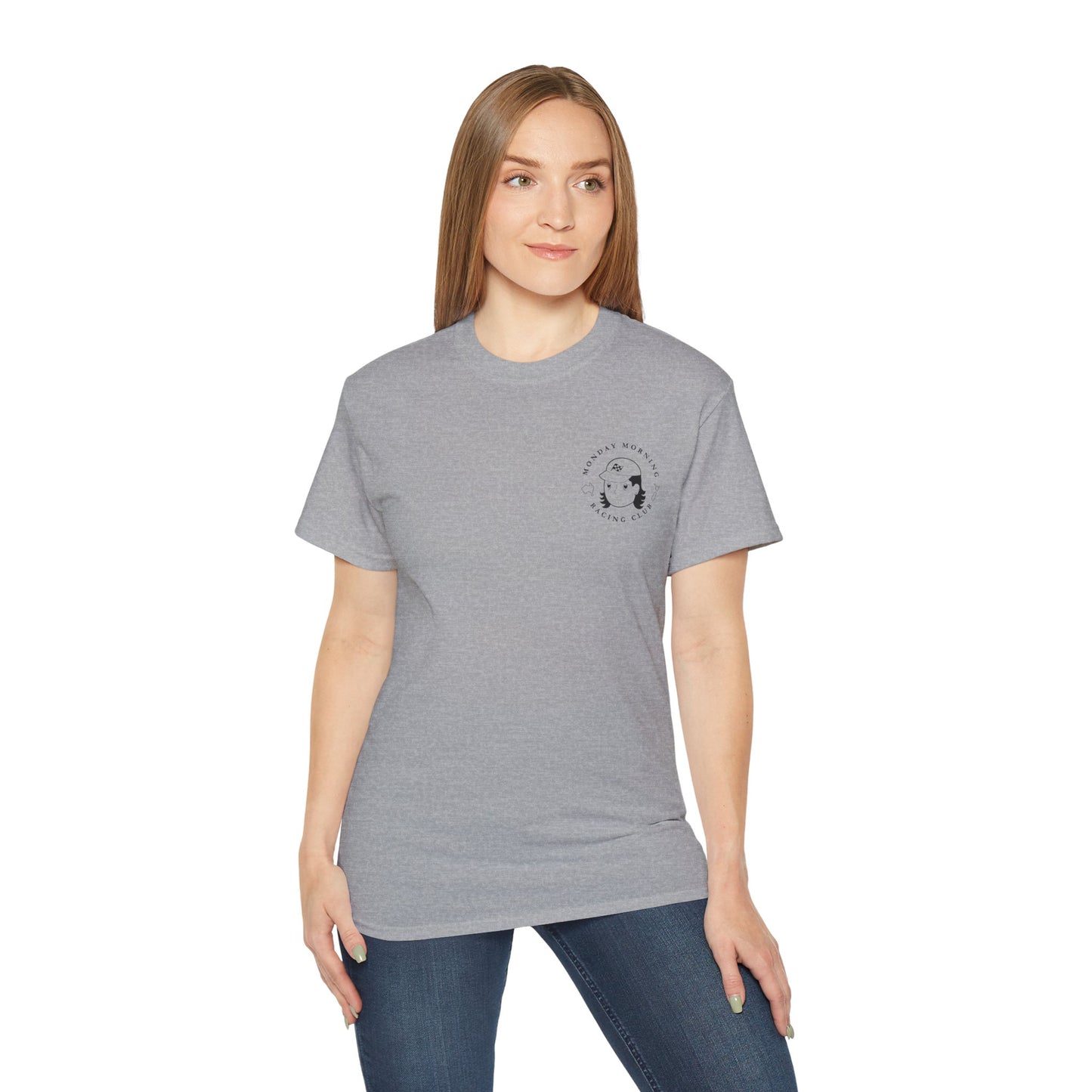 Monday Morning Racing Club Unisex Tee (Lady Logo)