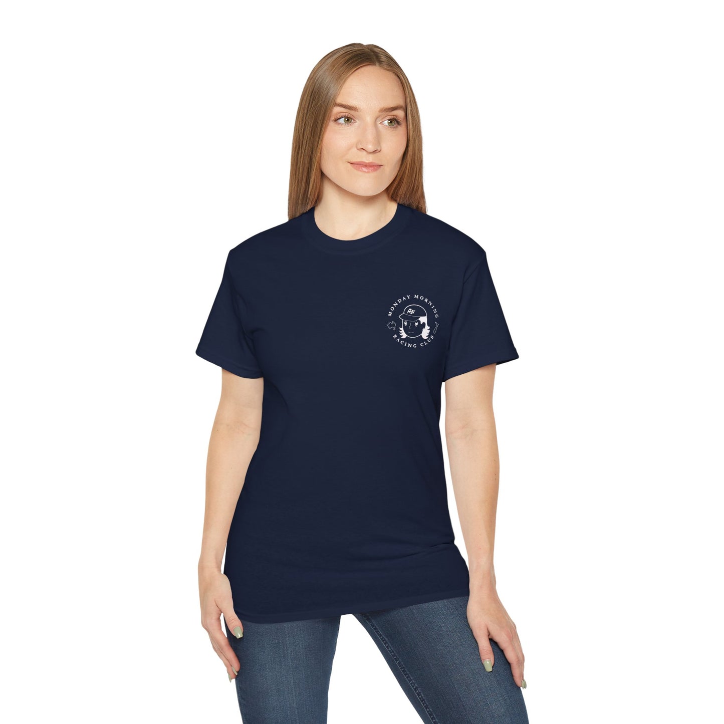 Monday Morning Racing Club Unisex Tee (Lady Logo)