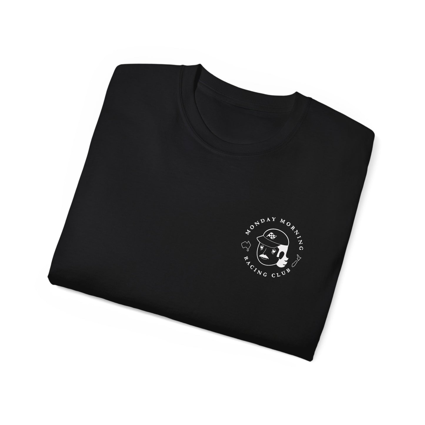 Monday Morning Racing Club Unisex Tee (Dude Logo)