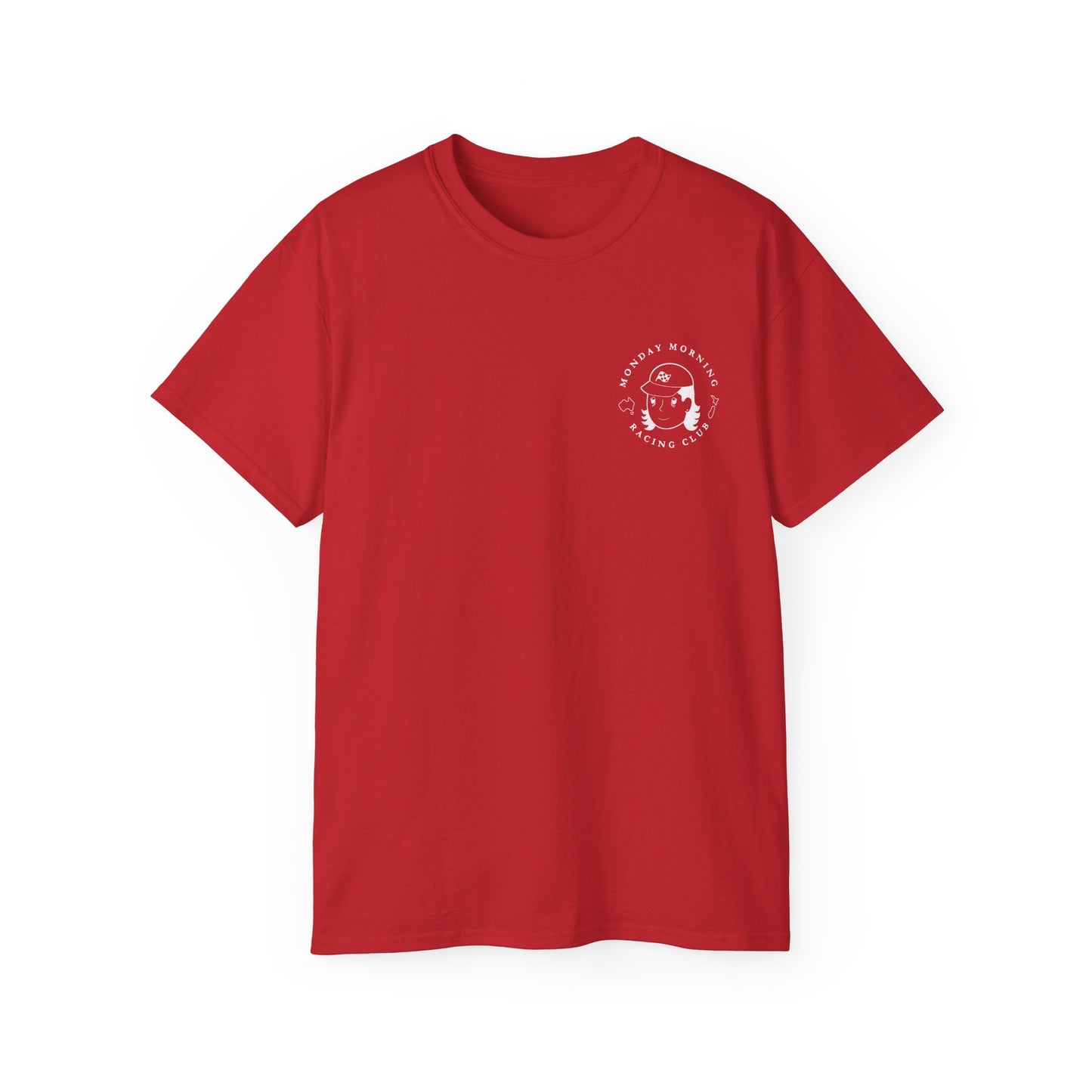 Monday Morning Racing Club Unisex Tee (Lady Logo)