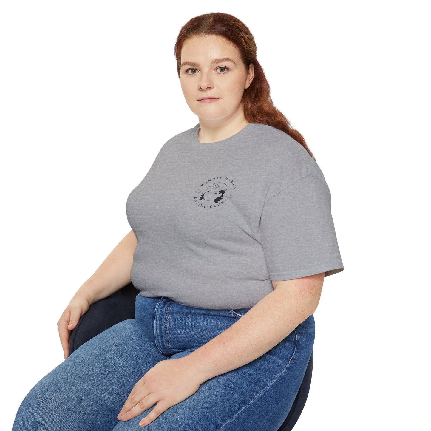 Monday Morning Racing Club Unisex Tee (Lady Logo)